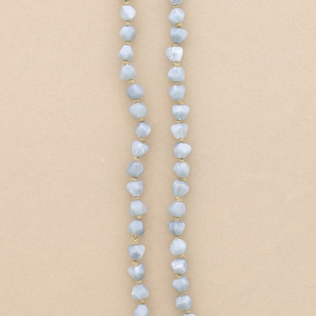 COLLAR LARGO CUENTAS RESINA