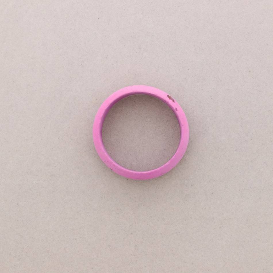 COLORED WOOD BRACELET 2.5 CM