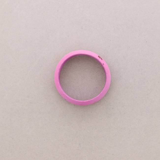 COLORED WOOD BRACELET 2.5 CM
