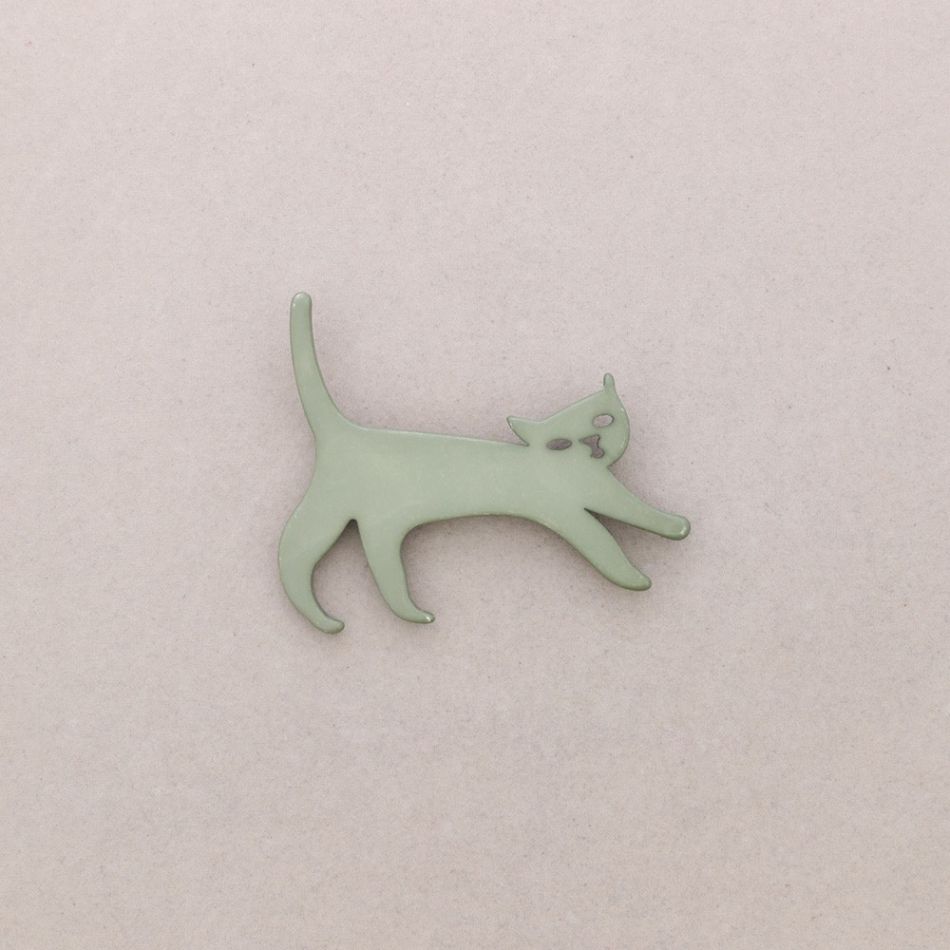 BROCHE GATITO RESINA