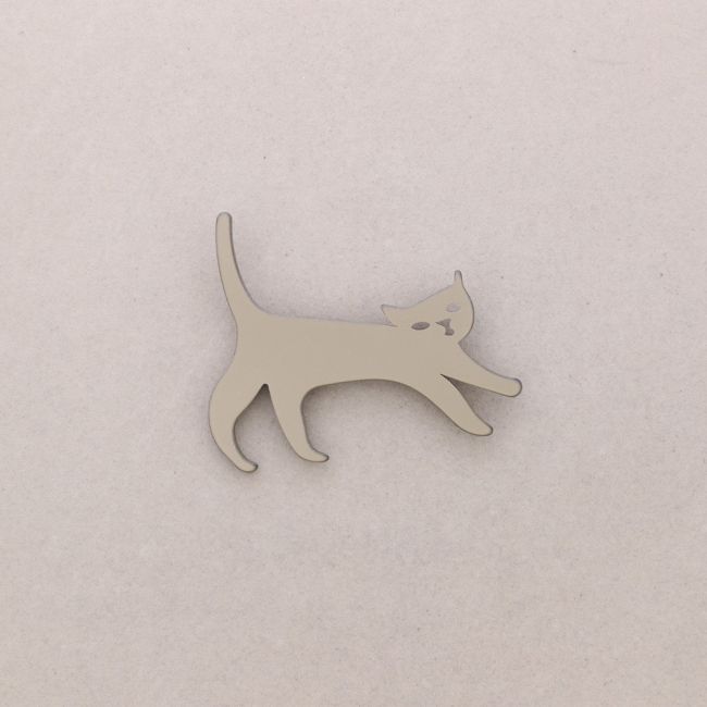 BROCHE GATITO RESINA