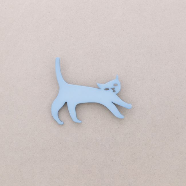BROCHE GATITO RESINA