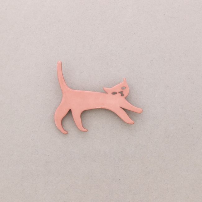 BROCHE GATITO RESINA