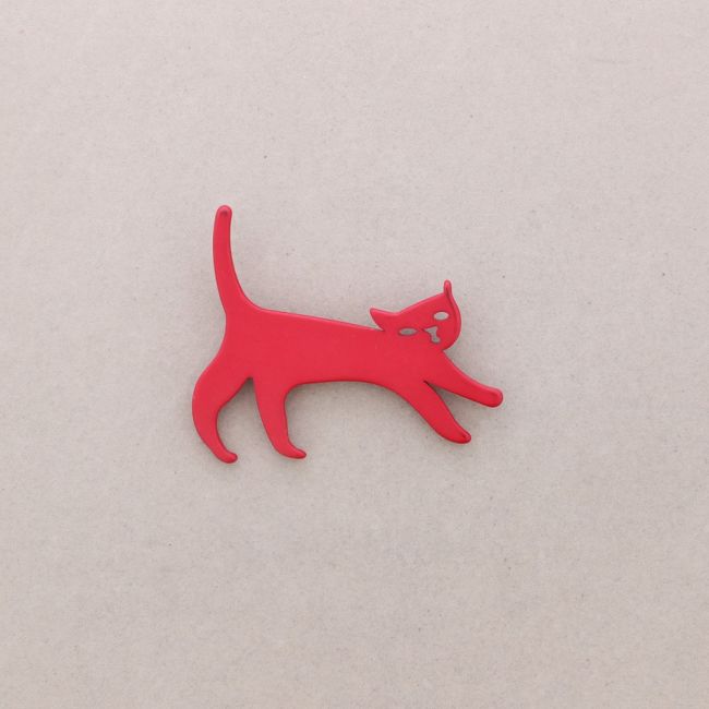BROCHE GATITO RESINA