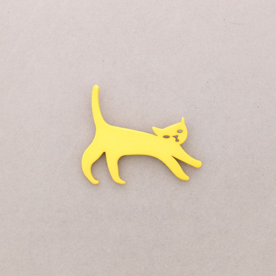 BROCHE GATITO RESINA