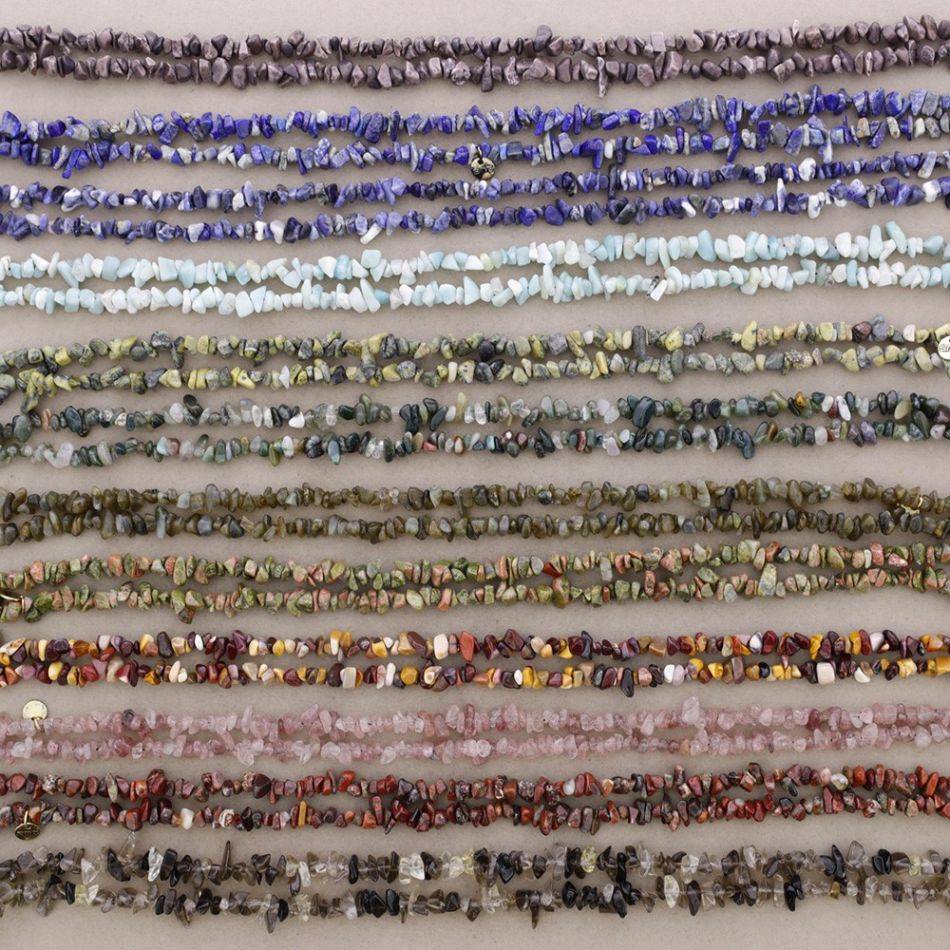 LONG STONE NECKLACE 1.5M