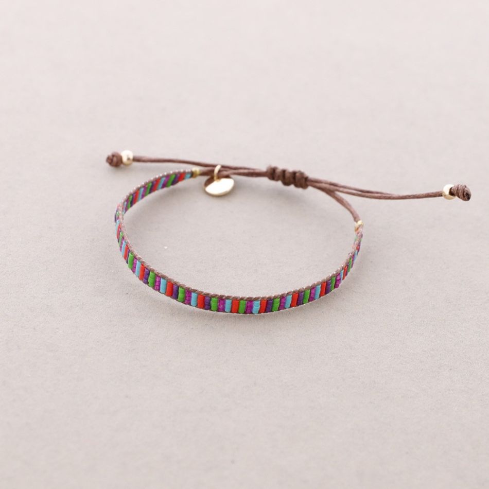 MACRAME BEAD BRACELET