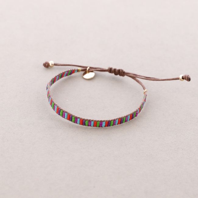MACRAME BEAD BRACELET