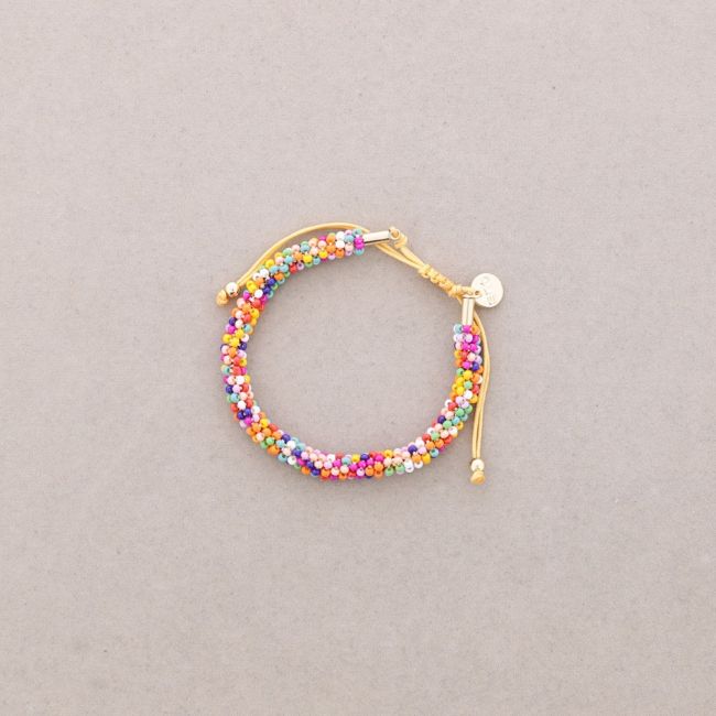 MACRAME BEAD BRACELET