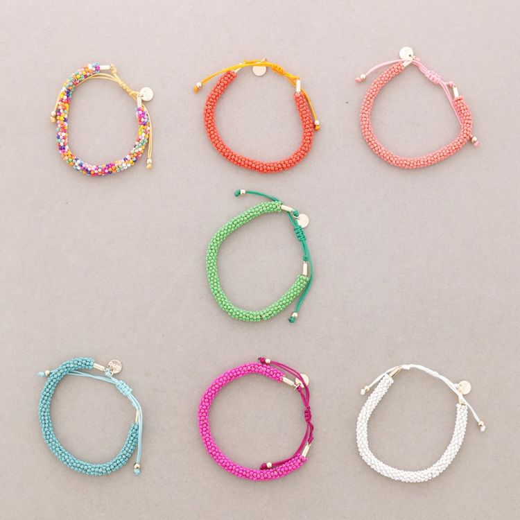 MACRAME BEAD BRACELET 2