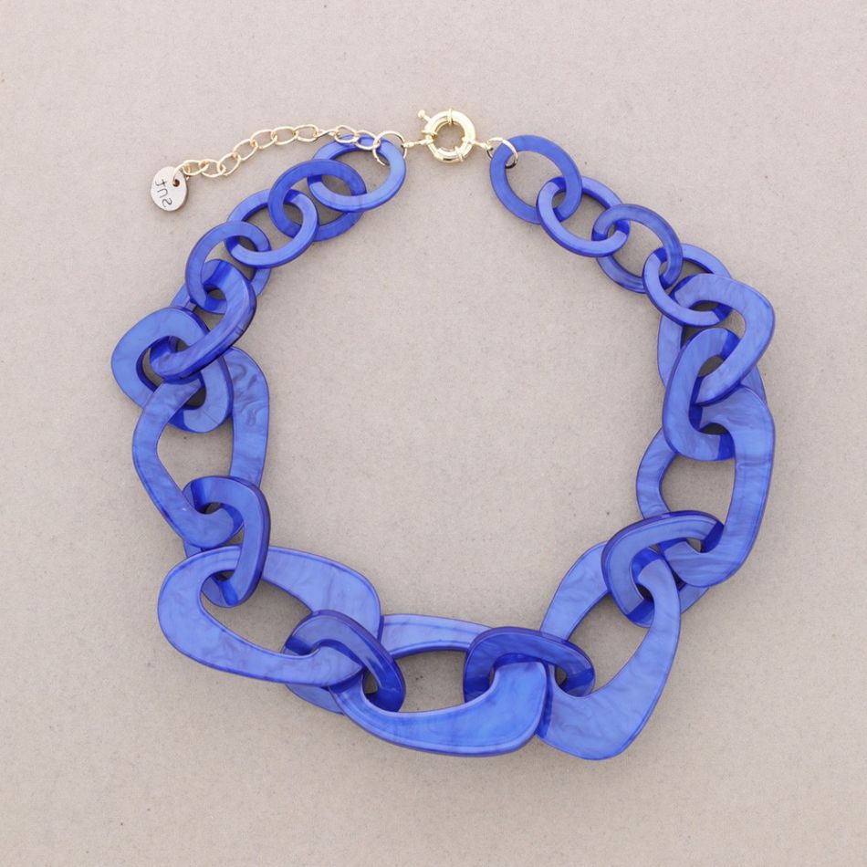 RESIN LINKS NECKLACE