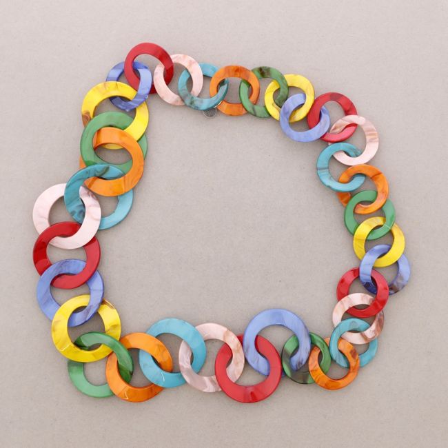 LONG MULTI-LINK NECKLACE