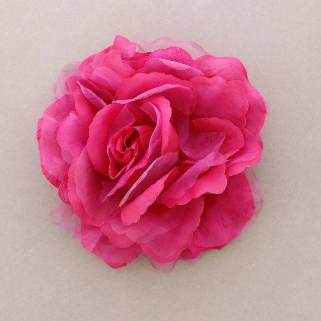 FLOWER BROOCH 17CM