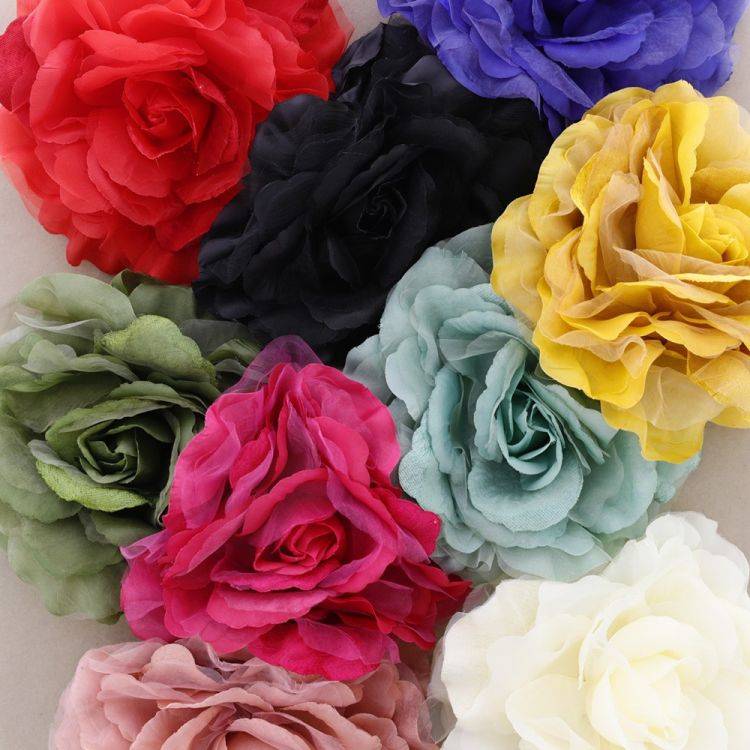 FLOWER BROOCH 17CM 2