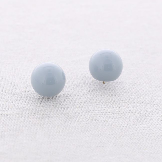PENDIENTES ACERO FORMA REDONDEADA