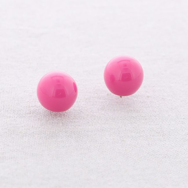 PENDIENTES ACERO FORMA REDONDEADA
