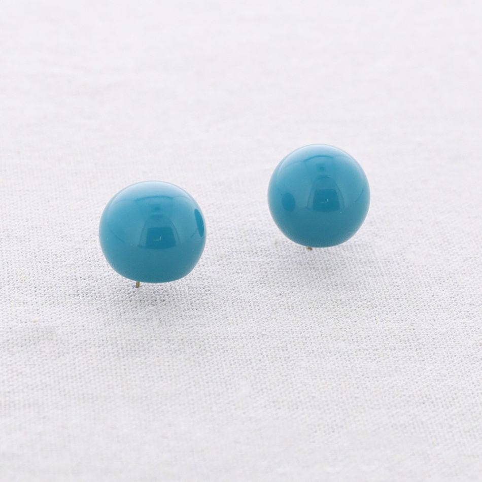 ROUNDED STEEL EARRINGS