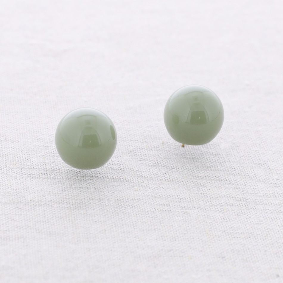 ROUNDED STEEL EARRINGS