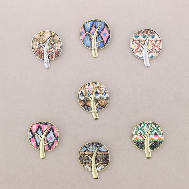 BROCHE METAL ESTAMPADO