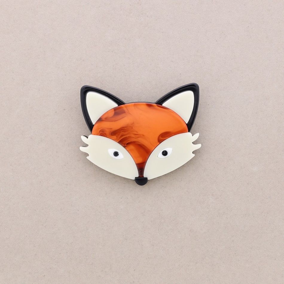 BROCHE ZORRITO RESINA