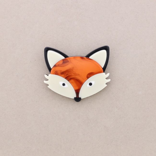BROCHE ZORRITO RESINA