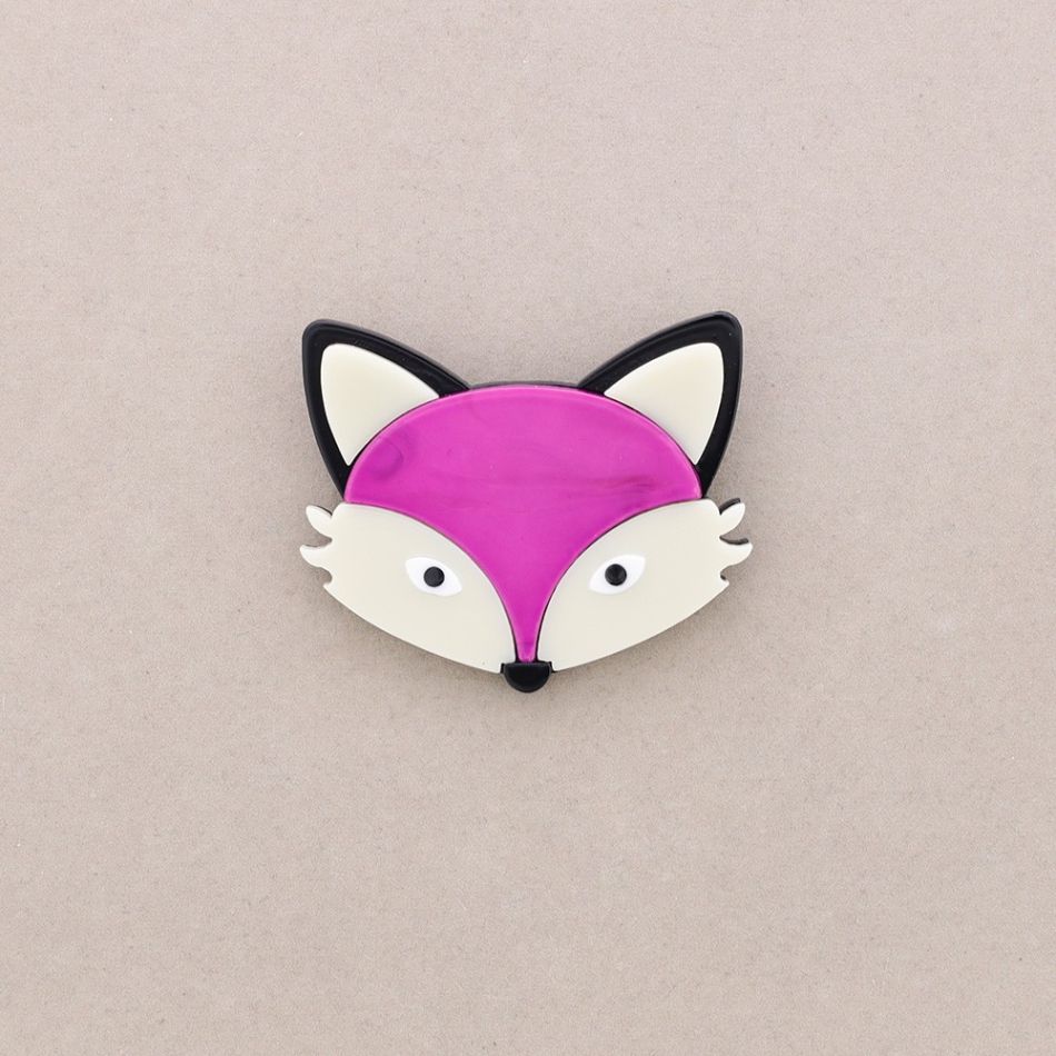 BROCHE ZORRITO RESINA