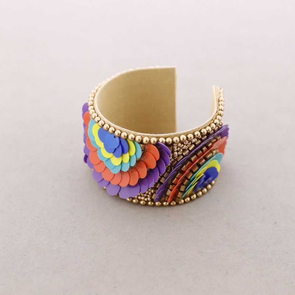 PULSERA AJUSTABLE LENTEJUELAS