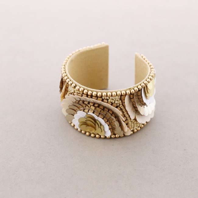 ADJUSTABLE SEQUIN BRACELET