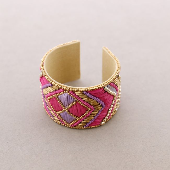 PULSERA AJUSTABLE CUENTAS ÉTNICO