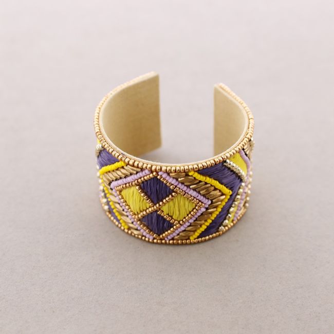PULSERA AJUSTABLE CUENTAS ÉTNICO
