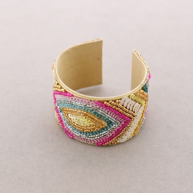 PULSERA AJUSTABLE LENTEJUELAS