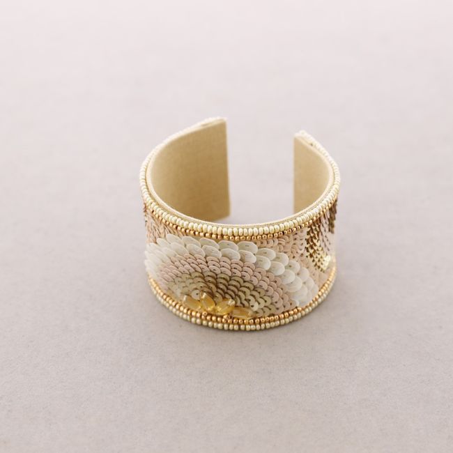 PULSERA AJUSTABLE LENTEJUELAS