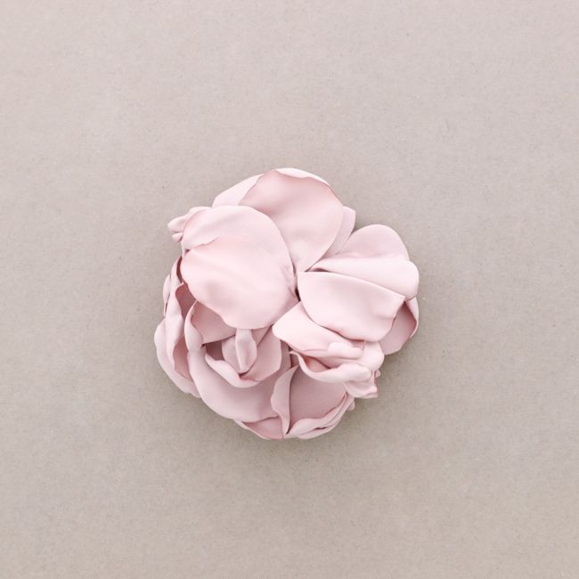 BROCHE FLOR TELA 11CM