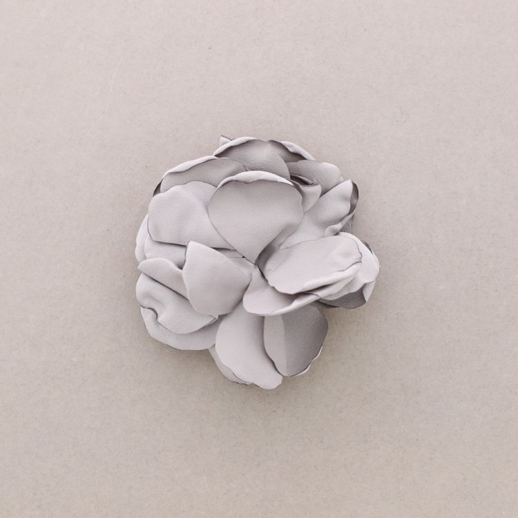 BROCHE FLOR TELA 11CM 2
