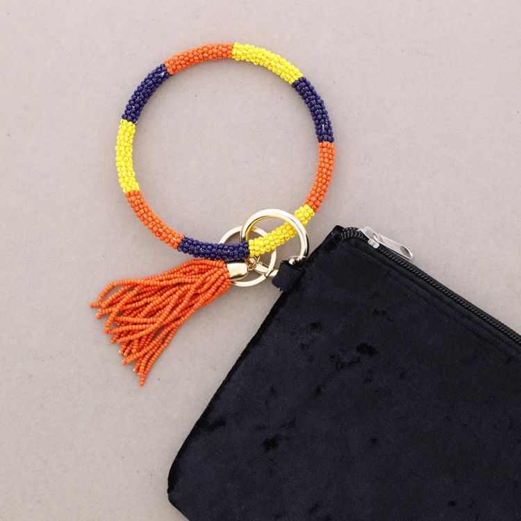 KEYCHAIN WITH BEADS