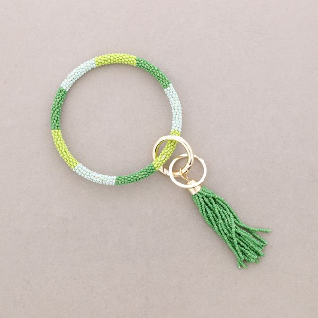 KEYCHAIN WITH BEADS