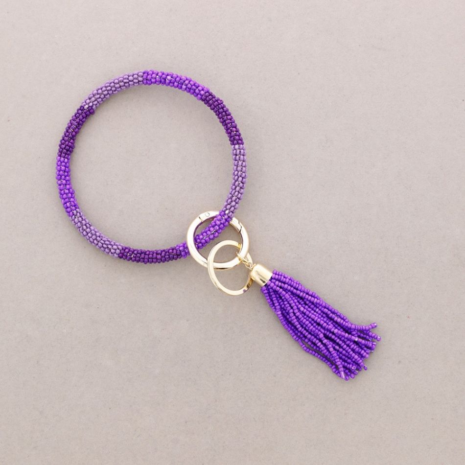 KEYCHAIN WITH BEADS