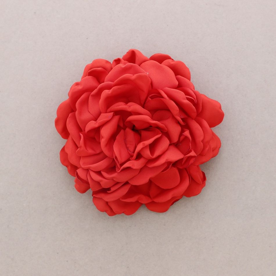 BROCHE FLOR TELA 15CM