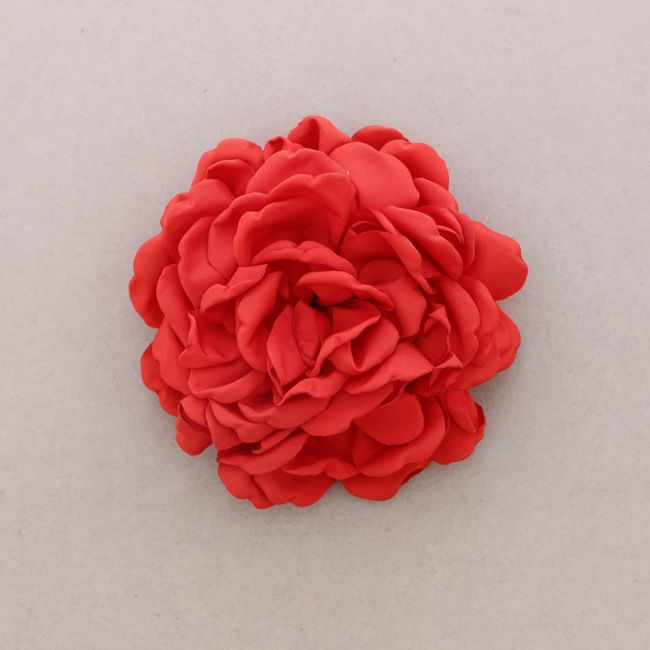 BROCHE FLOR TELA 15CM