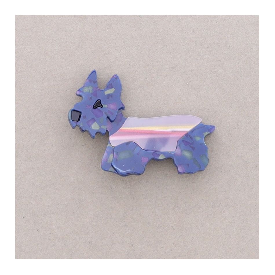 RESIN PUPPY BROOCH