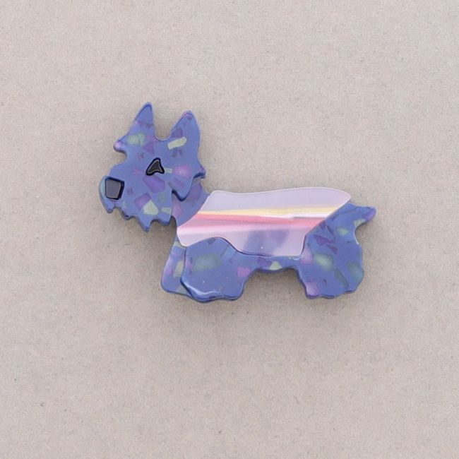 RESIN PUPPY BROOCH