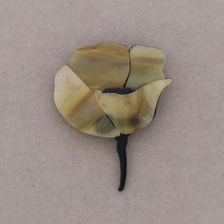 RESIN FLOWER BROOCH 2