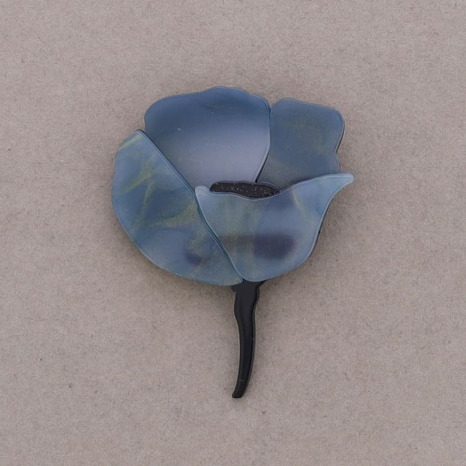 RESIN FLOWER BROOCH