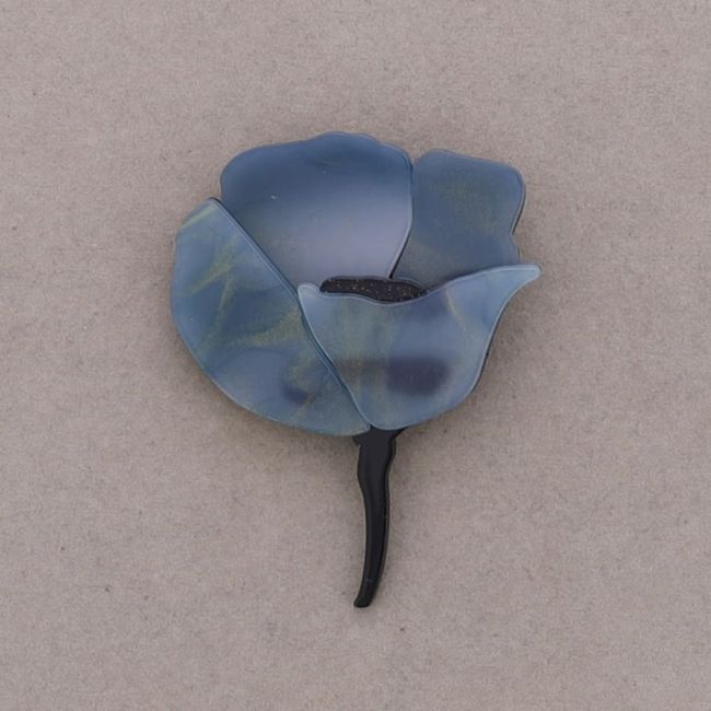 RESIN FLOWER BROOCH