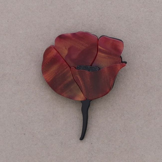 BROCHE FLOR RESINA