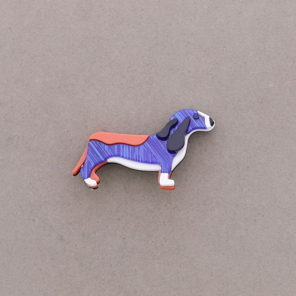 BROCHE PERRITO RESINA