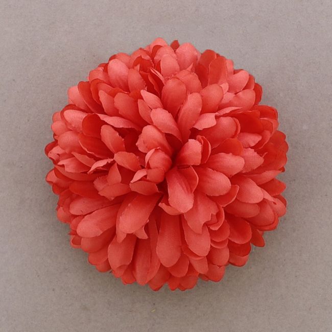 BROCHE FLOR TELA 12CM