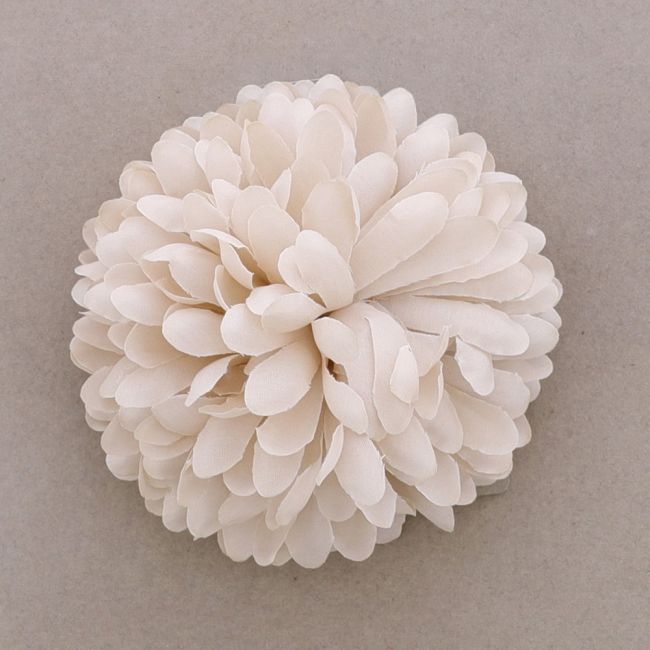 BROCHE FLOR TELA 12CM