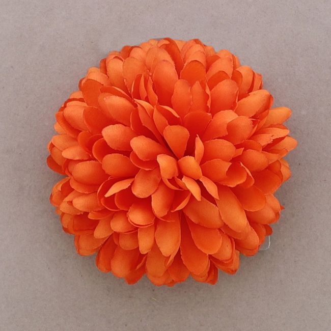 FABRIC FLOWER BROOCH 12CM