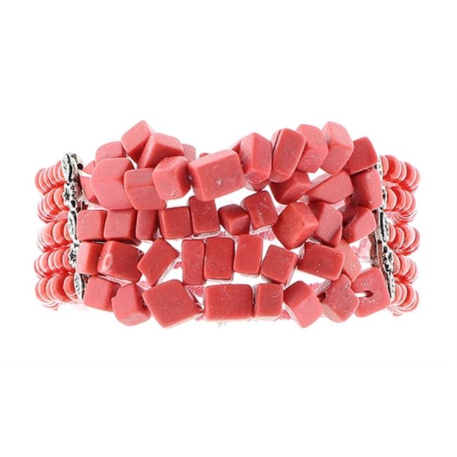BRACELET WITH STONE BEADS